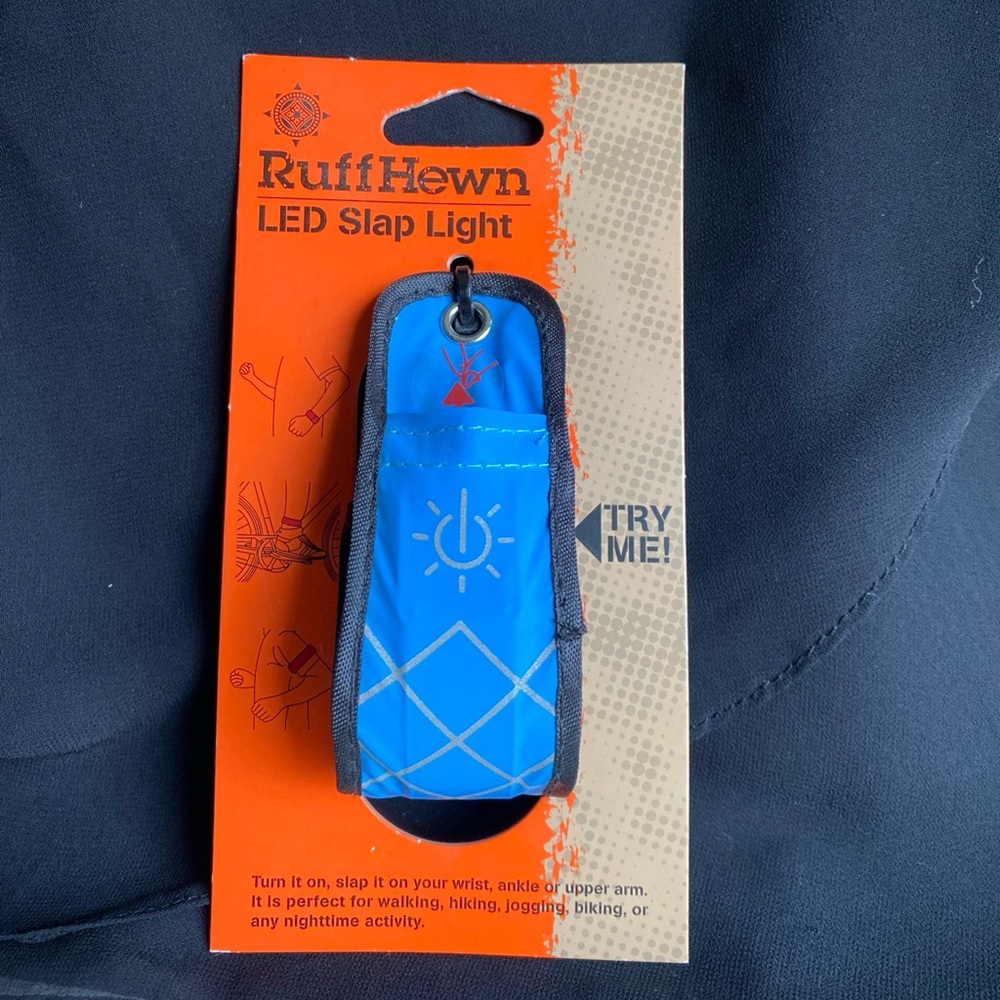 Ruff Hewn Bright Blue LED Slap Light